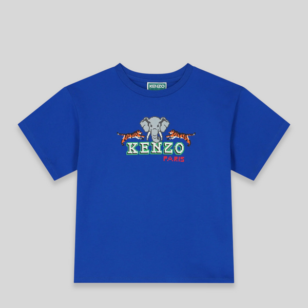 Kenzo Kids Elephant Logo T-Shirt