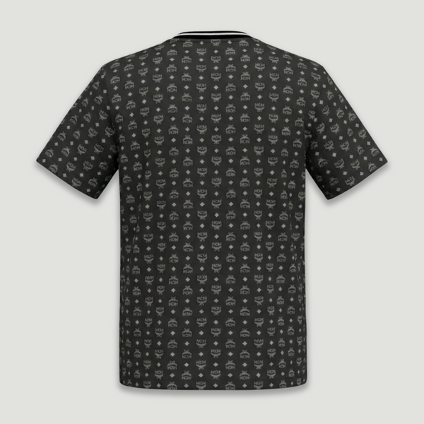 MCM Men's Visetos Print T-Shirt in Organic Cotton