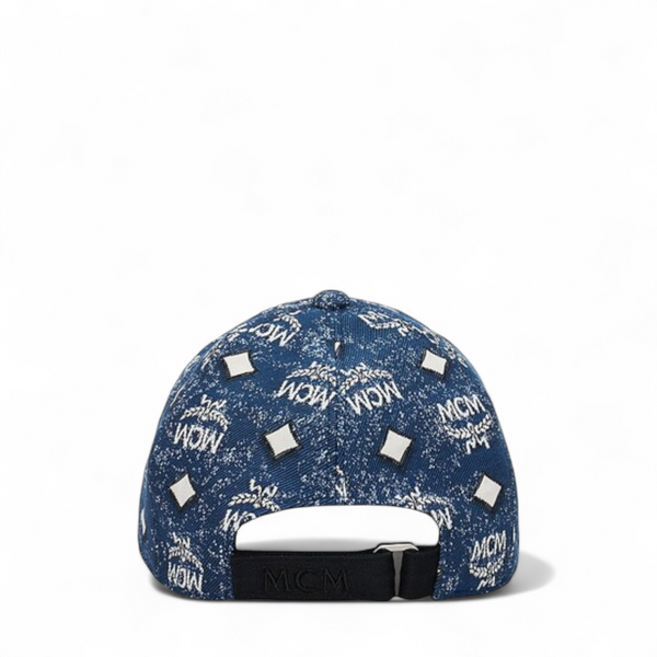 MCM Vintage Monogram Jacquard Cap
