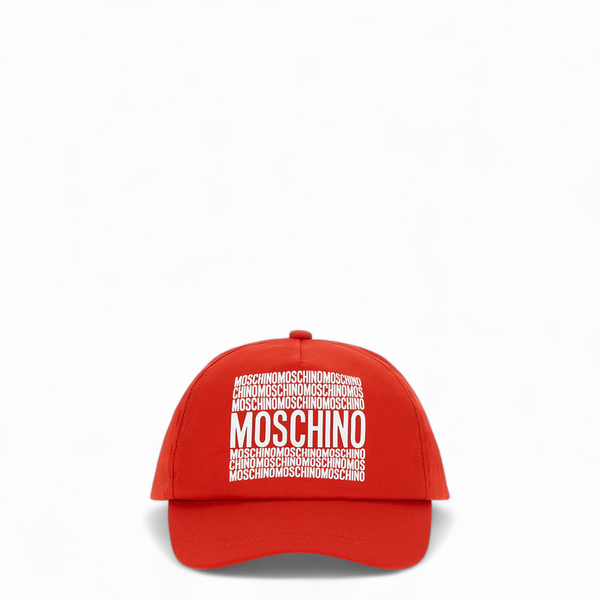 Moschino Kids Square Logo Print Baseball Cap
