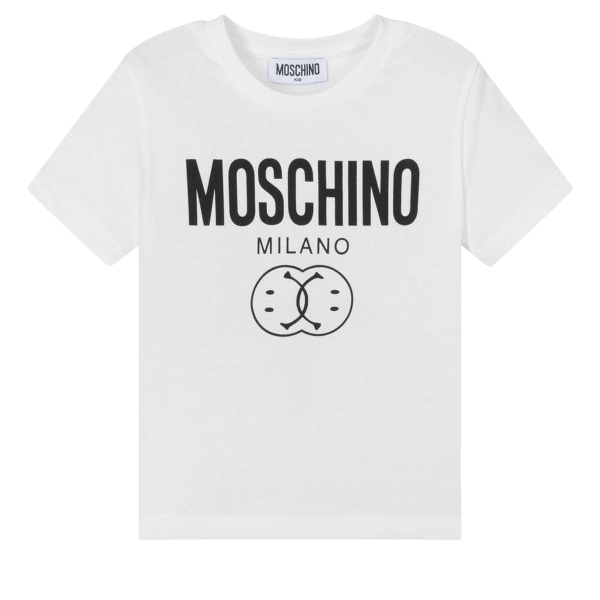 Moschino Kids Milano Logo T-Shirt