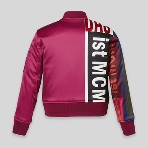 MCM Women's Das Ist Satin Bomber Jacket