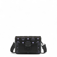 MCM Mille Crossbody in Color Splash Logo Leather