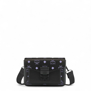 MCM Mille Crossbody in Color Splash Logo Leather