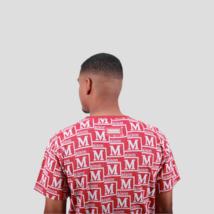 MDB Couture Men's Woven Monogram T-Shirt