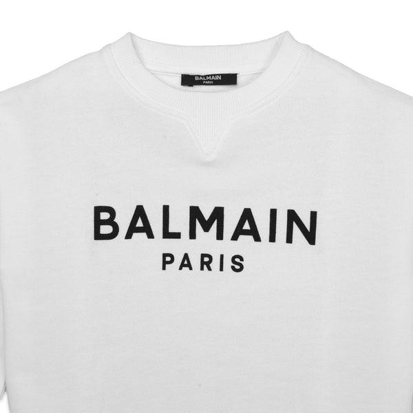 Balmain Kids Logo Crewneck Sweatshirt
