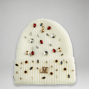 MDB Brand Limited Edition Gemstone Beanie Skullcap