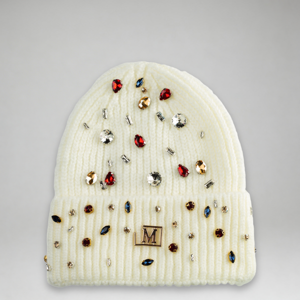 MDB Brand Limited Edition Gemstone Beanie Skullcap