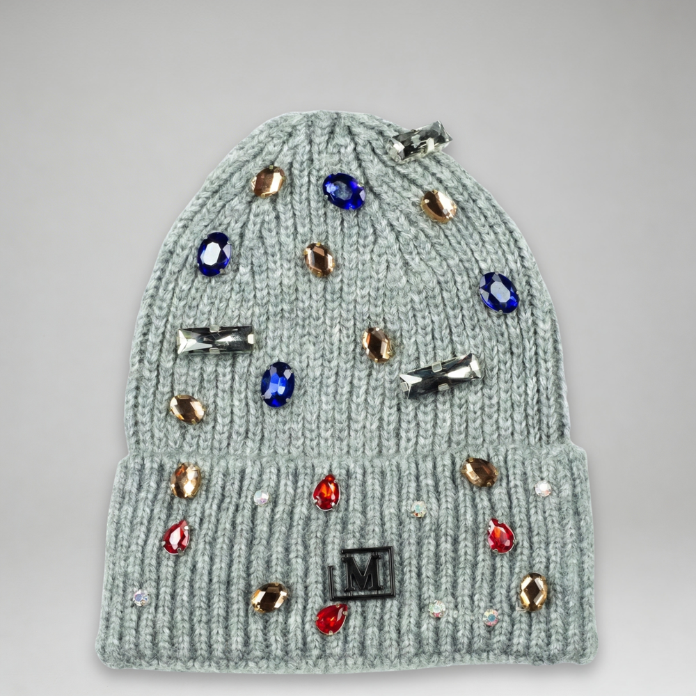 MDB Brand Limited Edition Gemstone Beanie Skullcap