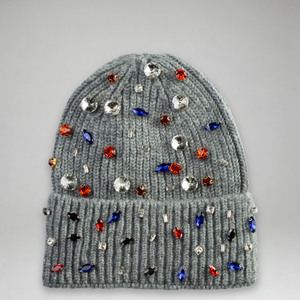 MDB Brand Limited Edition Gemstone Beanie Skullcap