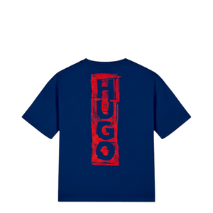HUGO by Hugo Boss Kids Distressed Logo Oversize T-Shirt