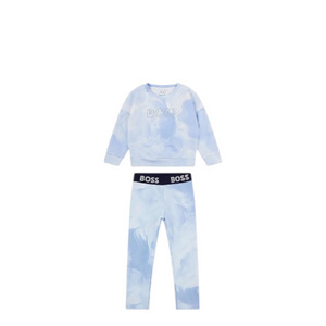 Hugo Boss Kids Girl's Cloud-Effect Leggings
