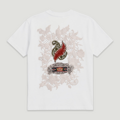 Blanc Kanvas 'Jacobean Paisley' Oversized T-Shirt