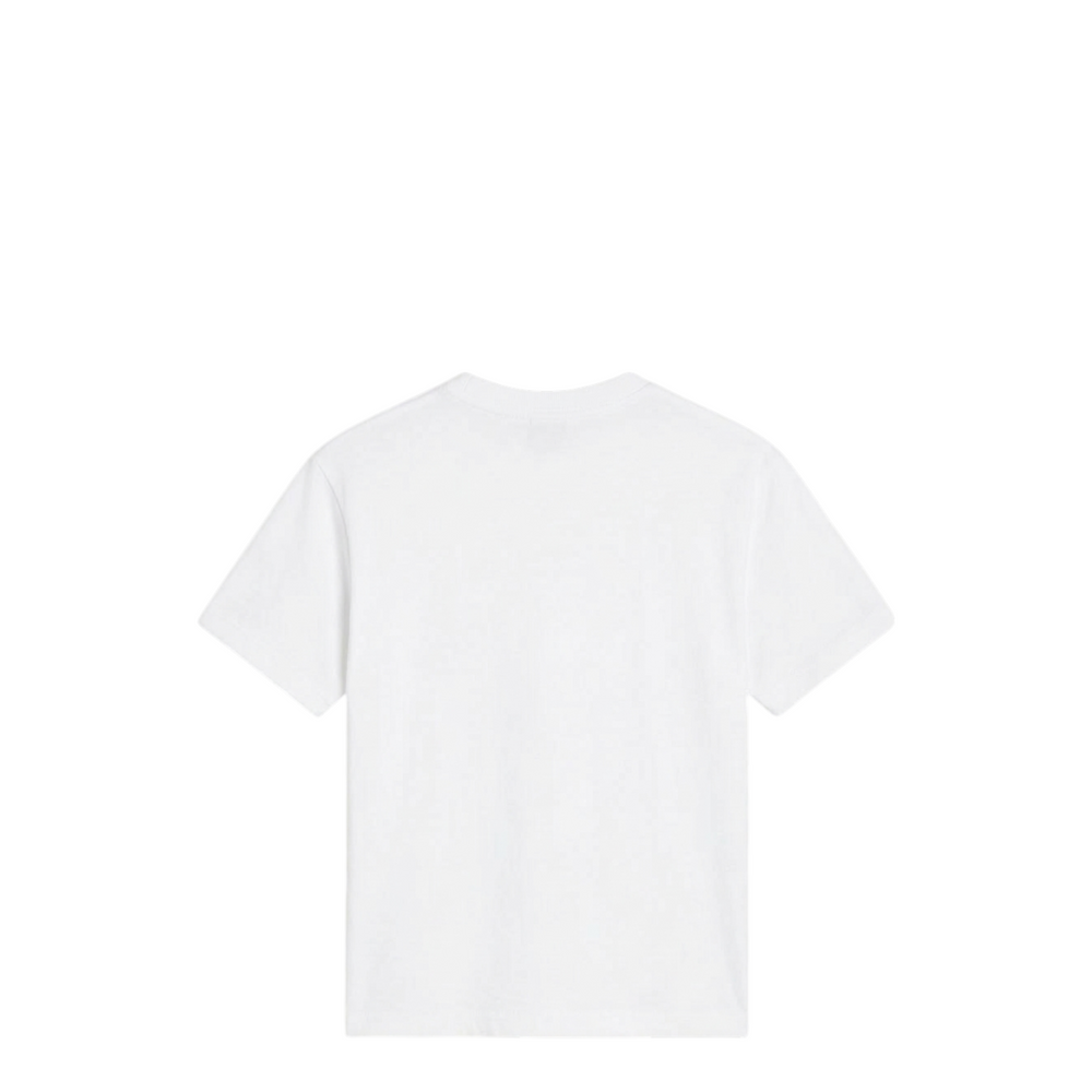 Lanvin Kids Zig-Zag Embroidered Logo T-Shirt