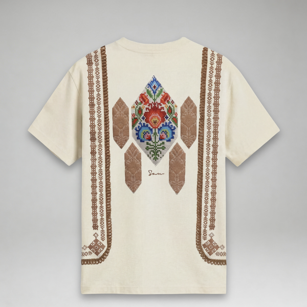 Blanc Kanvas 'Boho Heritage' T-Shirt