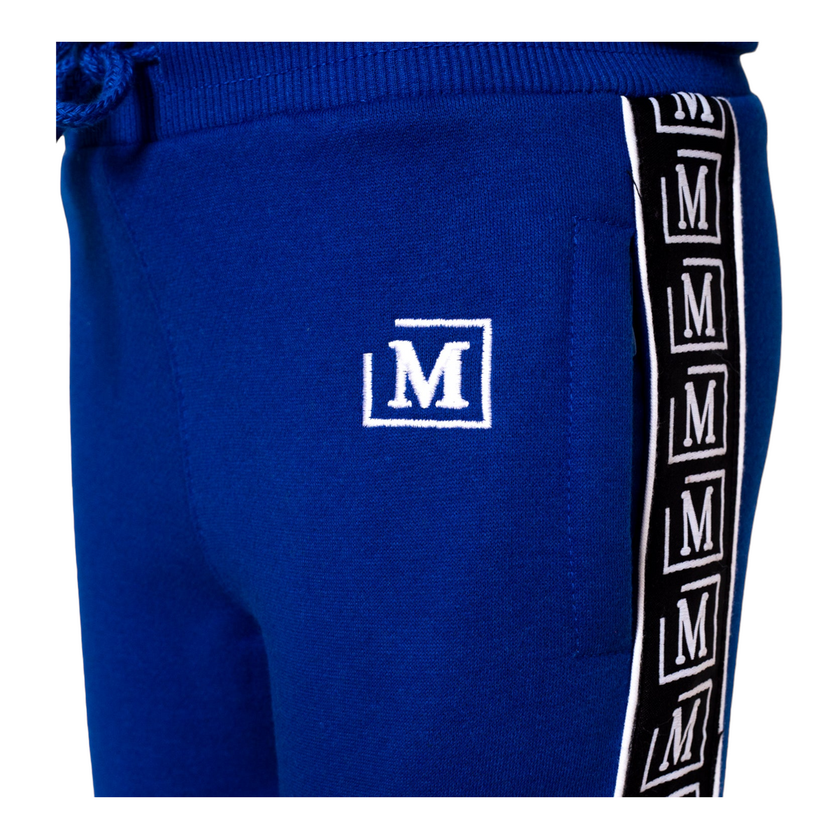 MDB Brand Kid's Classic Fleece Hooded Sweatsuit - Blue