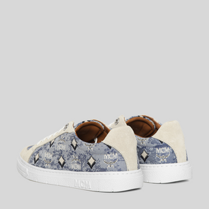 MCM Women's Terrain Lo Sneakers in Vintage Jacquard Monogram