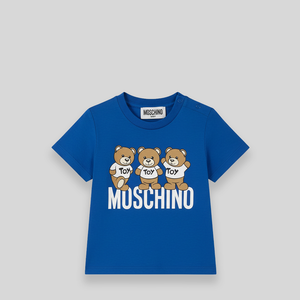 Moschino Kids Toddler's Triple Teddy Bears Logo T-Shirt