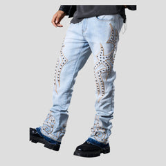 Hidden Treasures 'Tribal' Slim Stacked Fit Denim Jeans