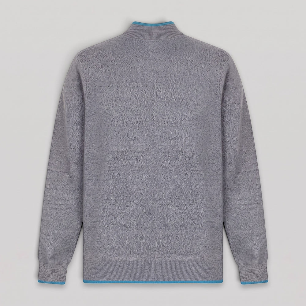 Kenzo Men's Tiger Crest Zipped Cardigan Sweater