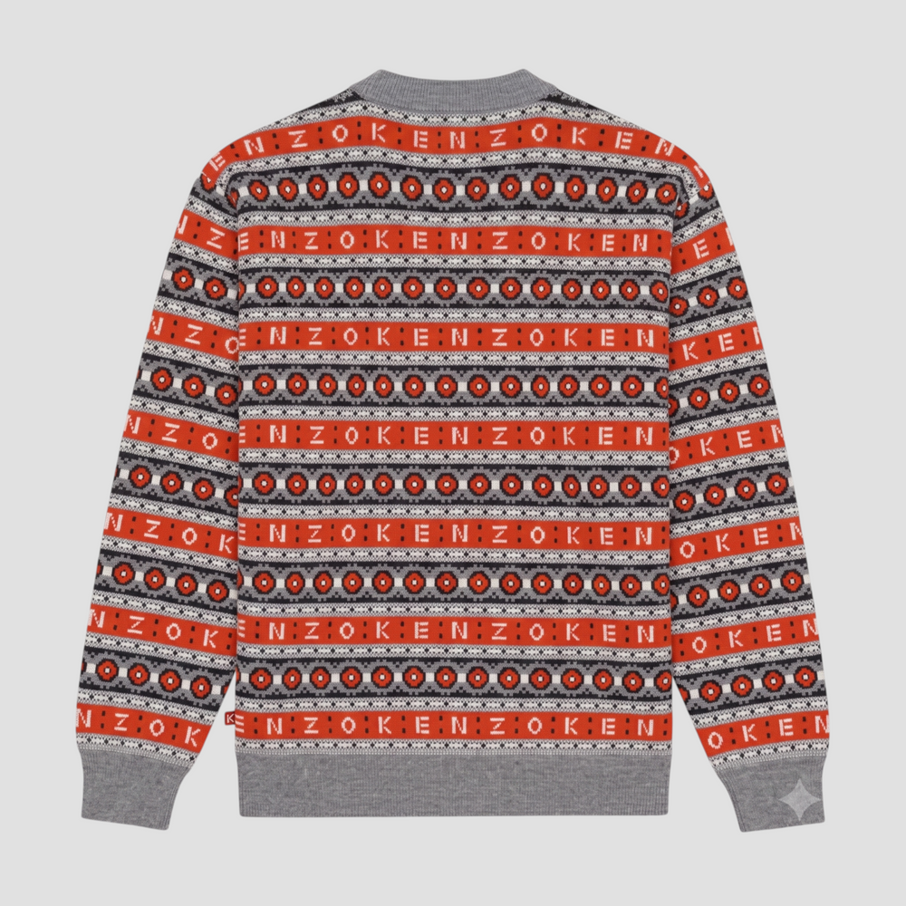 Kenzo Men's Merino Wool Jacquard Jumper Sweater