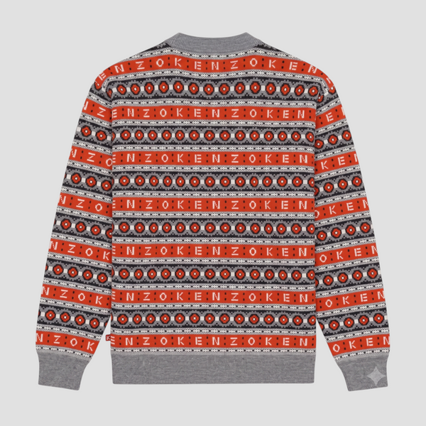 Kenzo Men's Merino Wool Jacquard Jumper Sweater