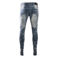 MDB Brand Men's Distressed Skinny Jeans