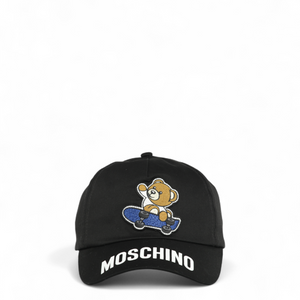 Moschino Kids Skateboard Bear Logo Adjustable Cap