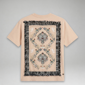 Blanc Kanvas 'Desert Bloom Damask' T-Shirt