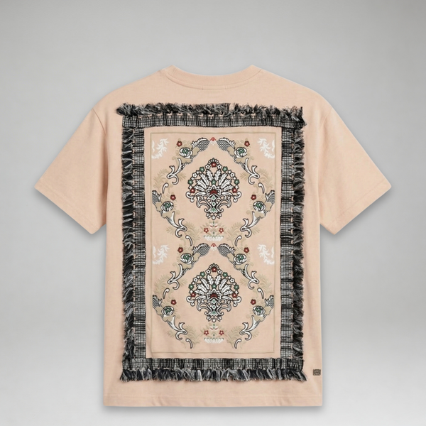 Blanc Kanvas 'Desert Bloom Damask' T-Shirt