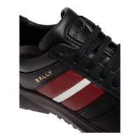 Bally Men's Darsyl Outline Sneakers in Black Leather