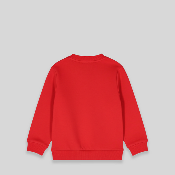 Moschino Kids Toddler's Chenille Teddy Bear Logo Sweatshirt