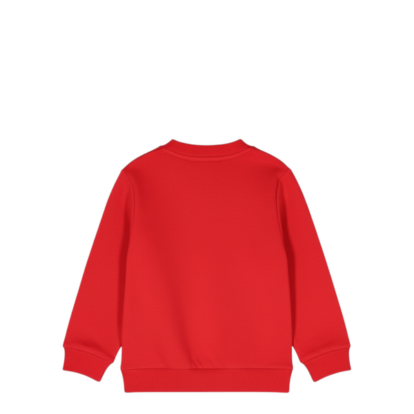 Moschino Kids Toddler's Chenille Teddy Bear Logo Sweatshirt