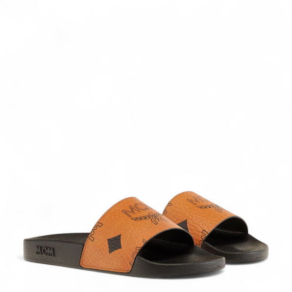 MCM Men's Maxi Visetos Slides