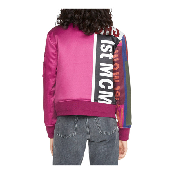 MCM Women's Das Ist Satin Bomber Jacket