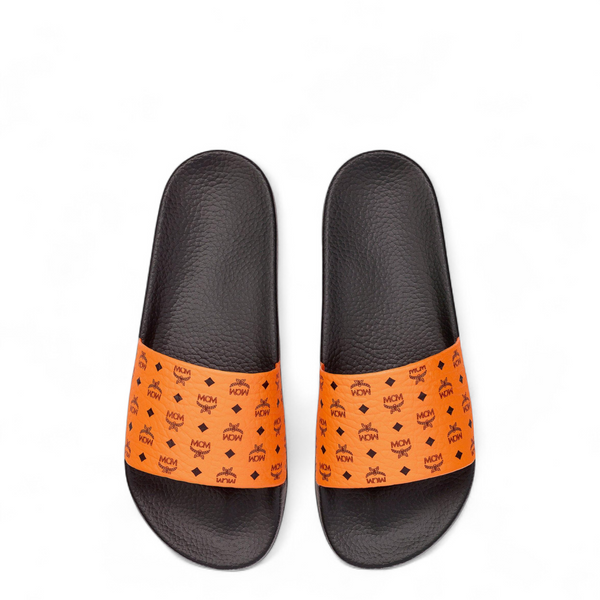 MCM Women's Visetos Rubber Slides