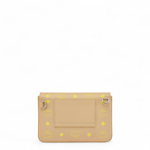 MCM Mille Crossbody in Color Splash Logo Leather