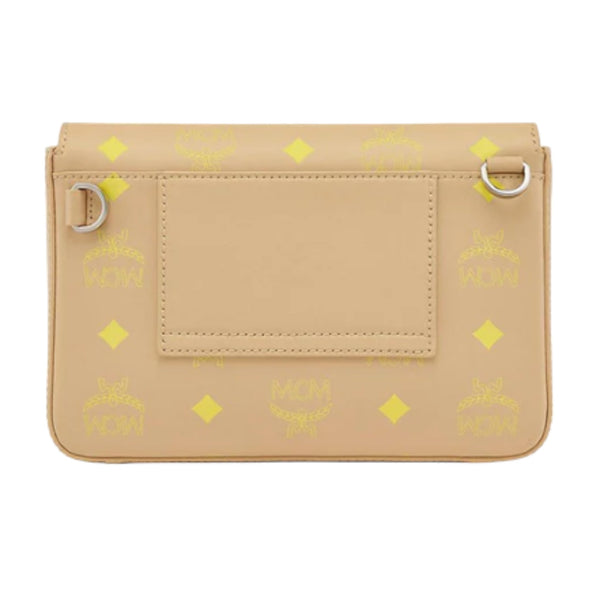 MCM Mille Crossbody in Color Splash Logo Leather