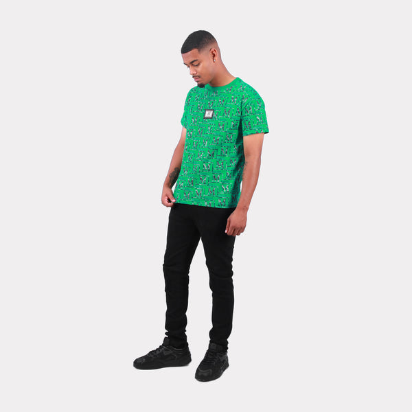 MDB Couture Men's Textured Monogram T-Shirt