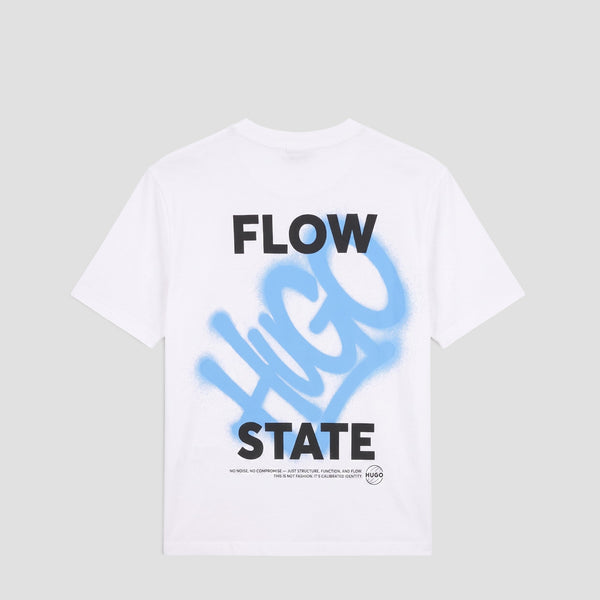 Hugo by Hugo Boss Kids 'Flow State' Graphic T-Shirt