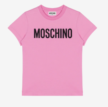 Moschino Kids Girl's Classic Logo T-Shirt