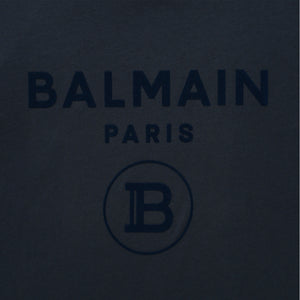 Balmain Kids Flocked Logo T-Shirt