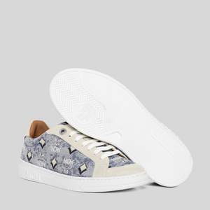 MCM Women's Terrain Lo Sneakers in Vintage Jacquard Monogram