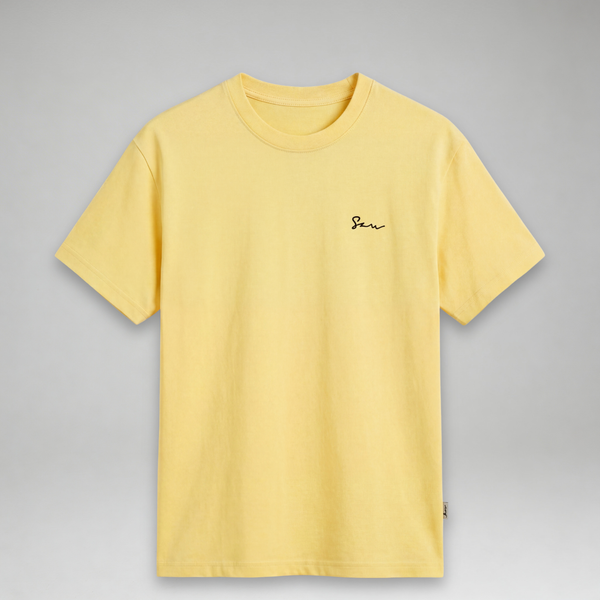 Blanc Kanvas 'Desert Bloom Damask' T-Shirt