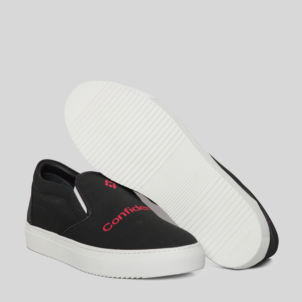 Marcelo Burlon Men's Confidential Slip-On Sneakers