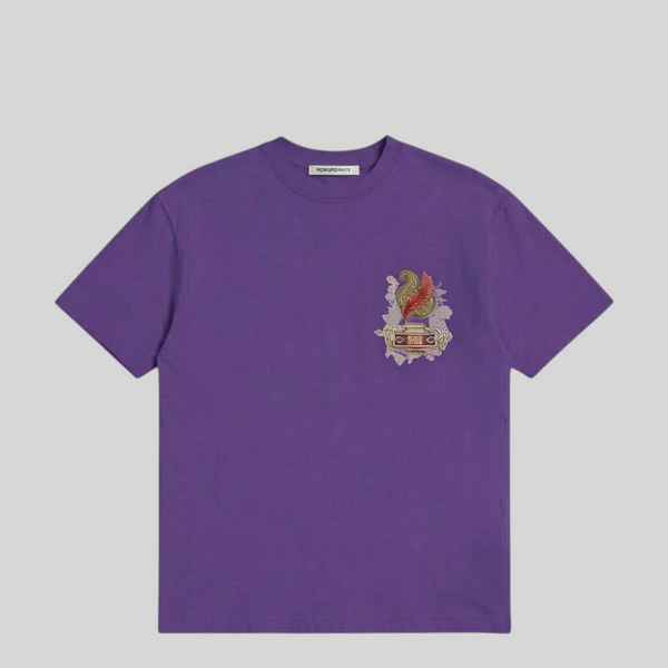 Blanc Kanvas 'Jacobean Paisley' Oversized T-Shirt