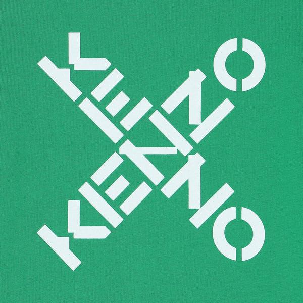 Kenzo Kids Sport 'Big X' Logo T-Shirt