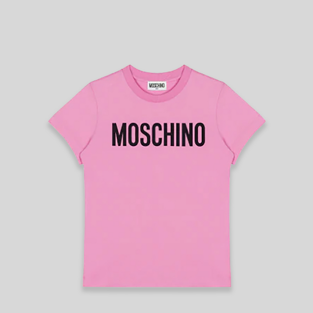 Moschino Kids Girl's Classic Logo T-Shirt