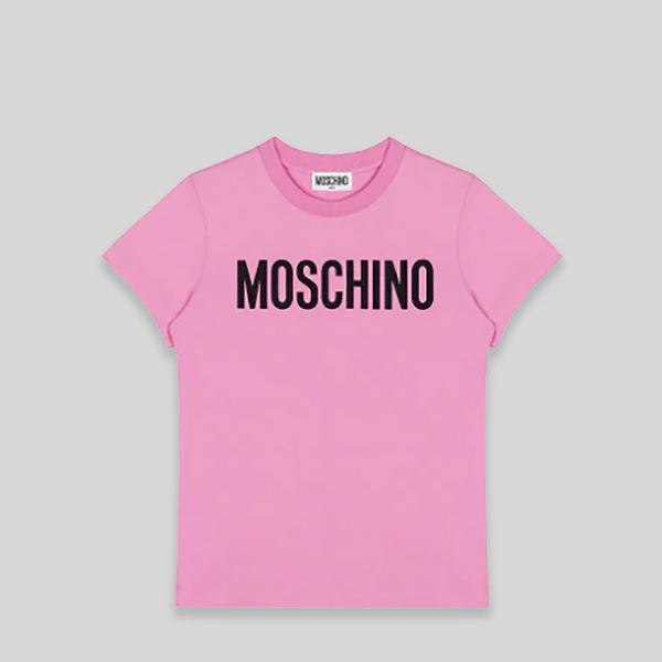Moschino Kids Girl's Classic Logo T-Shirt