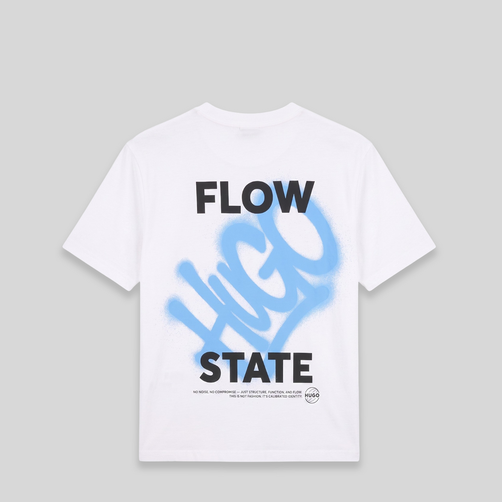 Hugo by Hugo Boss Kids 'Flow State' Graphic T-Shirt